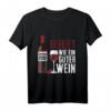 30. Geburtstag Jahrgang 1990 Wein Spruch T-Shirt – Lustiges Geschenk für Weinliebhaber, Freunde & Familie