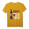30. Geburtstag Jahrgang 1990 Wein Spruch T-Shirt – Lustiges Geschenk für Weinliebhaber, Freunde & Familie