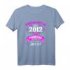 Einzigartiges 2012 Jahrgang T-Shirt für Frauen - Legendär, Wunderbar & Original zum Geburtstag