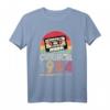 1984 Jahrgang Geburtstag Retro Vintage T-Shirt - Lustiges Geschenk zum 38. Geburtstag mit Kassette Design für Männer und Frauen