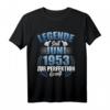 70. Geburtstag Männer T-Shirt - Jahrgang 1953, Geschenk zum 70. Geburtstag im Juni