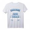 70. Geburtstag Männer T-Shirt - Jahrgang 1953, Geschenk zum 70. Geburtstag im Juni
