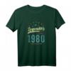 Legendär seit Juni 1980 - HapOwl Geschenk Jahrgang T-Shirt für Vintage-Liebhaber und Jubilare