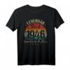 76. Geburtstag Legendär Seit 1946 T-Shirt – Lustiges Retro Geburtstagsgeschenk für Männer, Frauen, Kinder & Weihnachten
