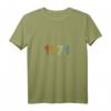 Damen Retro Jahrgang 1974 Vintage T-Shirt – Perfektes 47. Geburtstag Geschenk mit V-Ausschnitt