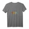 Damen Retro Jahrgang 1974 Vintage T-Shirt – Perfektes 47. Geburtstag Geschenk mit V-Ausschnitt