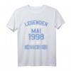 25. Geburtstag T-Shirt für Männer & Frauen, Jahrgang 1998, Geburtstag Geschenk für Mai Geborene, 25 Jahre Jubiläum