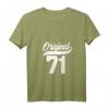 Damen Jahrgang 1971 Geschenk - Cooles Retro T-Shirt mit V-Ausschnitt zum 49. Geburtstag, Vintage Design, Lustiges Geburtstagsgeschenk für Frauen