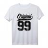 24. Geburtstag Original Männer Frauen Vintage Jahrgang 1999 T-Shirt – Lustiges Geschenk für Mädchen, Jungen, Damen und Herren