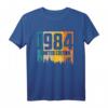Geburtstag 1984 - Limited Edition Jahrgang 1984 T-Shirt für Damen und Herren, Farbfrohes Geschenk zum Geburtstag