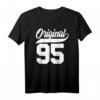 27. Geburtstag Geschenk für Mann und Frau - Original Jahrgang 1995 T-Shirt für Teenager und Erwachsene, lustiges Geburtstagsoutfit