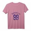 Damen Brooklyn 99 Jahrgang T-Shirt mit V-Ausschnitt - Vintage Jersey Style Design, Perfektes Geschenk für Serienfans