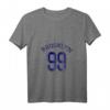 Damen Brooklyn 99 Jahrgang T-Shirt mit V-Ausschnitt - Vintage Jersey Style Design, Perfektes Geschenk für Serienfans