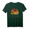 Retro Huntington Beach Surfen T-Shirt - Vintage California Orange County Surfer Design mit Sonnenuntergang, ideales Geschenk für Surfer und Strandliebhaber