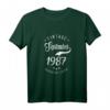 Lustiges 34. Geburtstag T-Shirt Jahrgang 1987 September - Vintage Geschenkidee für Männer und Frauen, Familie & Freunde