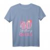 Damen Geburtstag T-Shirt 40 Jahre Alt - Birthday Queen Krone V-Ausschnitt für Frauen zum HapOwl
