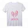 Damen Geburtstag T-Shirt 40 Jahre Alt - Birthday Queen Krone V-Ausschnitt für Frauen zum HapOwl