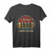 Jahrgang 1990 Awesome 30. Geburtstag Limitierte Auflage T-Shirt – Perfektes Geschenk für den 30. Geburtstag von Papa, Oma, Opa, Mama, Tante & Onkel