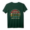 Jahrgang 1990 Awesome 30. Geburtstag Limitierte Auflage T-Shirt – Perfektes Geschenk für den 30. Geburtstag von Papa, Oma, Opa, Mama, Tante & Onkel