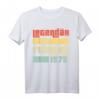 Legendär Seit Februar 1975 Geboren - Vintage Geburtstag T-Shirt für Damen und Herren, perfekte Geschenkidee für den Jahrgang 1975
