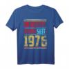 Im Recht seit 1976 Jahrgang Geschenk - 45. Geburtstag T-Shirt für Männer und Frauen, Jubiläum & Weihnachten