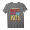 Im Recht seit 1976 Jahrgang Geschenk - 45. Geburtstag T-Shirt für Männer und Frauen, Jubiläum & Weihnachten