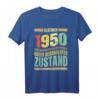 Geschenke zum 73. Geburtstag Jahrgang 1950 T-Shirt - Lustiges Oldtimer Spruchshirt für Sie & Ihn