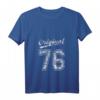 Damen 1976 Geburtstag T-Shirt – Retro Original 76 Jahrgang Geschenk zum 47. Geburtstag, Vintage Style für Damen & Herren