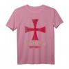 Templer Kreuz Eiche Insel Nova Scotia - Distressed Design T-Shirt für Schatzsucher und Mystery-Liebhaber, perfektes Geschenk