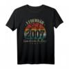 16. Geburtstag Legendär Seit 2007 Geschenk Jahrgang T-Shirt - Retro Geburtstagsoutfit für Jungen, Mädchen, Männer & Frauen