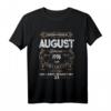 Lustiges Geburtstags-T-Shirt zum 23. Geburtstag, Jahrgang 1998, August - Vintage Design für Männer und Frauen, perfekte Geschenkidee
