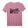 Legende seit 1973 Geschenk – Vintage T-Shirt zum 49. Geburtstag, Jubiläum & Jahrgang 1973 Geschenkidee für Männer & Frauen
