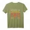 Lustiges T-Shirt zum 37. Geburtstag Jahrgang 1983 Oktober - Vintage Geschenkidee für Männer, Frauen, Familie & Freunde
