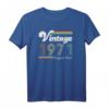 50. Geburtstag T-Shirt Mann, Jahrgang 1971 - Legendäres Retro und Vintage Geschenk für Jubilare, Ehemann, Papa & Mama
