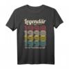 Jahrgang 1998 Geschenk Retro T-Shirt – 23 Jahre Geburtstag, Legendär seit 1998, Cooles Geburtstagsshirt für Männer und Frauen