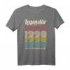 Jahrgang 1998 Geschenk Retro T-Shirt – 23 Jahre Geburtstag, Legendär seit 1998, Cooles Geburtstagsshirt für Männer und Frauen