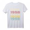 Jahrgang 1998 Geschenk Retro T-Shirt – 23 Jahre Geburtstag, Legendär seit 1998, Cooles Geburtstagsshirt für Männer und Frauen