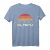 Retro Katze Shirt - Ew People Katzen T-Shirt im Vintage-Stil, Geschenk für Männer und Frauen