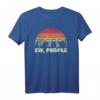 Retro Katze Shirt - Ew People Katzen T-Shirt im Vintage-Stil, Geschenk für Männer und Frauen