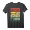 Legendär seit November 1999 Geschenk – Lustiges T-Shirt zum 20. Geburtstag für Jahrgang 1999, Frauen & Männer