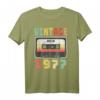 1977 Geschenk 77er Jahrgang Retro Vintage Geburtstag T-Shirt - Nostalgisches Geschenkidee für 43-Jährige & Vintage Fans