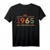 55. Jahre Geburtstag Vintage Retro T-Shirt – Originelles Geschenk für Jubiläum, Party & Vintage-Liebhaber