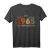 55. Jahre Geburtstag Vintage Retro T-Shirt – Originelles Geschenk für Jubiläum, Party & Vintage-Liebhaber