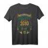Lustiges Vintage T-Shirt zum 11. Geburtstag – Legenden Wurden In August Geboren Geschenkidee für Jungen und Mädchen 2010
