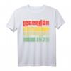 Legendär seit November 1979 Geschenk – Lustiges T-Shirt zum HapOwl für Männer und Frauen, Jahrgang 1979