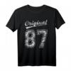 1987 Geburtstag 36 Jahre Original 87 Jahrgang T-Shirt - Vintage Retro Geschenkidee für Männer und Frauen zum Jubiläum