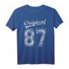1987 Geburtstag 36 Jahre Original 87 Jahrgang T-Shirt - Vintage Retro Geschenkidee für Männer und Frauen zum Jubiläum