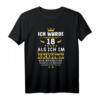 18. Geburtstag T-Shirt für Jungen & Mädchen - Lustiges Geschenk 2003, Personalisiert für den besonderen Tag, ideal für Tochter, Sohn & Freunde
