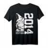 10. GEBURTSTAG KATZE LIMITED EDITION 2014 T-Shirt – Besonderes Geburtstagsgeschenk für Katzenliebhaber und Kinder
