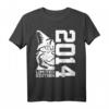 10. GEBURTSTAG KATZE LIMITED EDITION 2014 T-Shirt – Besonderes Geburtstagsgeschenk für Katzenliebhaber und Kinder